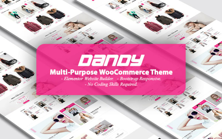 Dandy Multi Purpose WooCommerce Theme