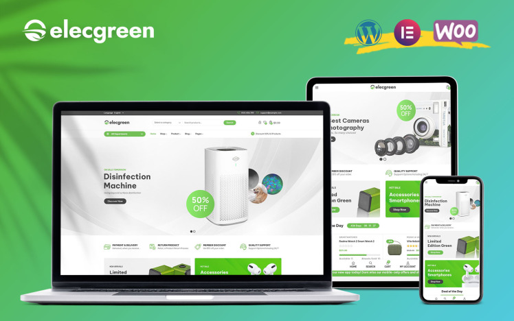 Elecgreen Electronic Multipurpose WooCommerce Theme