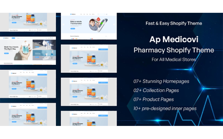 TM Medicovi Pharmacy Store Shopify Theme