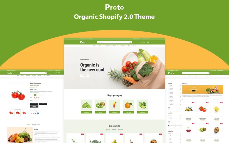 Proto Organic Shopify Theme