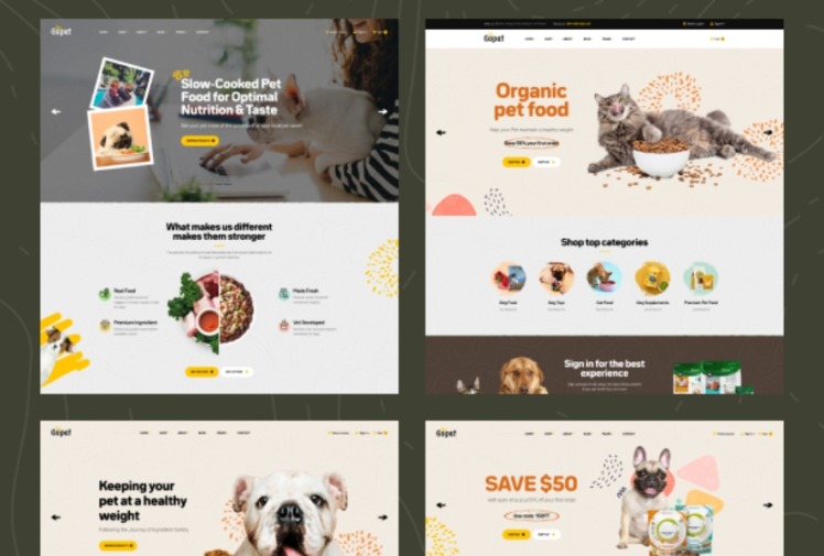 LovelyPet Caring For And Loving Pets Shopify Theme #378581