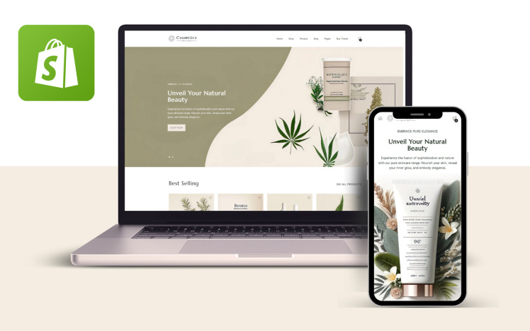 Boutique Premium Cosmetics Shopify Theme #396360