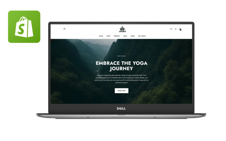 Jooga Premium Yoga Shopify Theme #400681