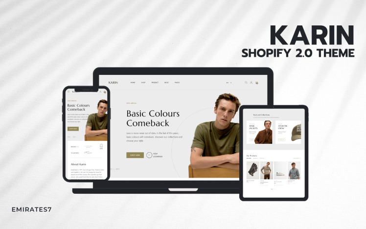 Karin Premium Fashion Shopify Theme #405873