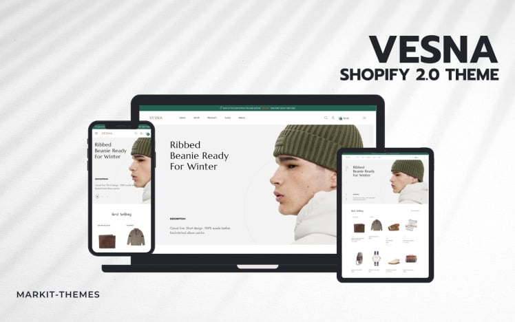 Vesna Premium Fashion Shopify Theme #406229