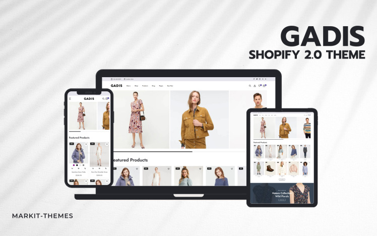 Gadis Premium Fashion Shopify Theme #406642