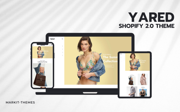 Yared Premium Fashion Shopify Theme #408505