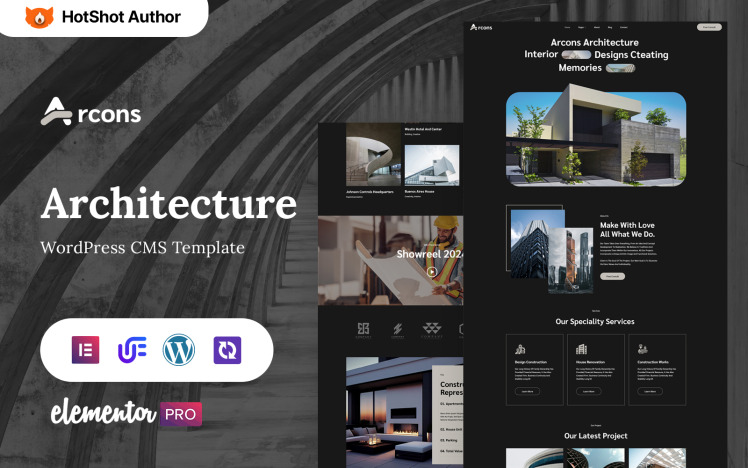 Arcons - Architecture And Construction Company WordPress Elementor ...