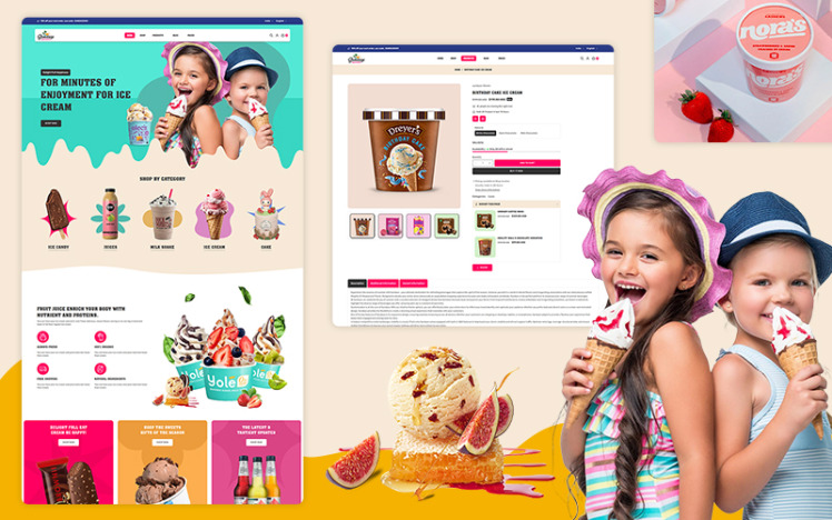 Sundaze Summer Juices Shakes Store Multipurpose Shopify Responsive Theme #421600