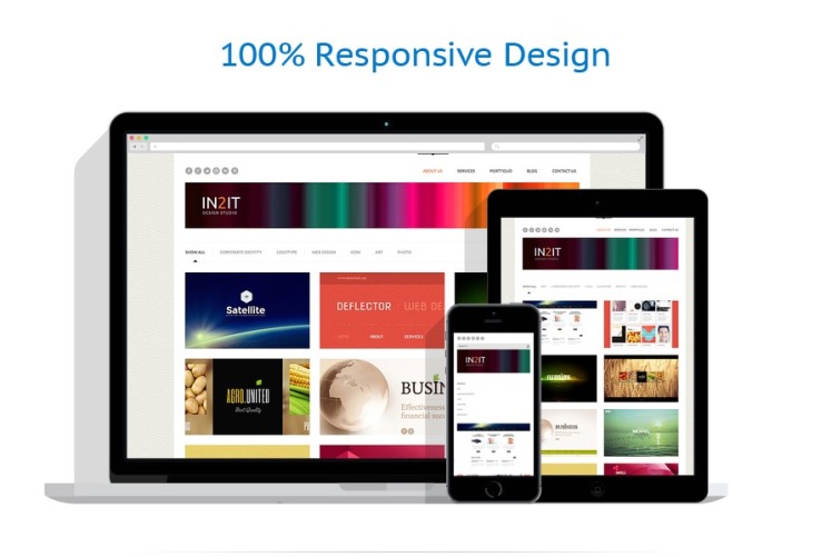 Minimalism Design Studio WordPress Theme #44132