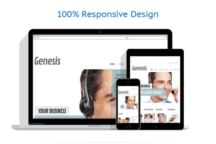 Management Company Responsive WordPress Theme #44288