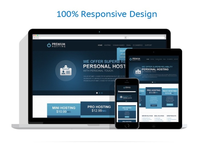 MasterHost - Hosting Multipage Clean HTML Bootstrap Website Template #45042