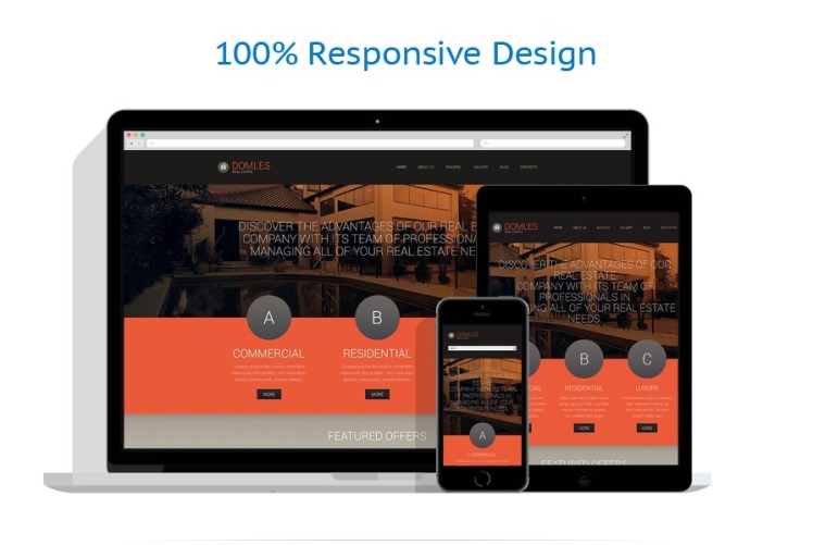 Real Estate Drupal Template #46244