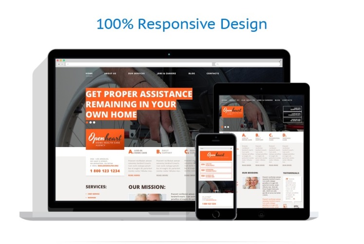 Motivational Rehabilitation WordPress Theme #46380