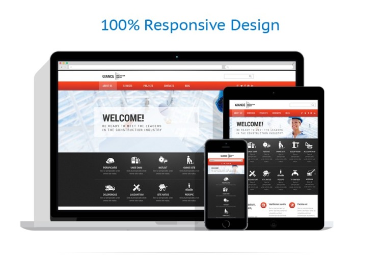 Effective Construction WordPress Theme #46544