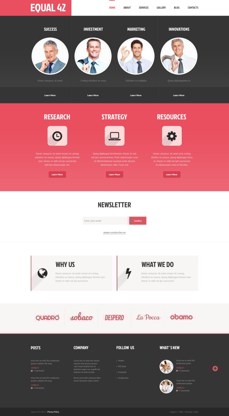 Marketing Agency Responsive WordPress Theme