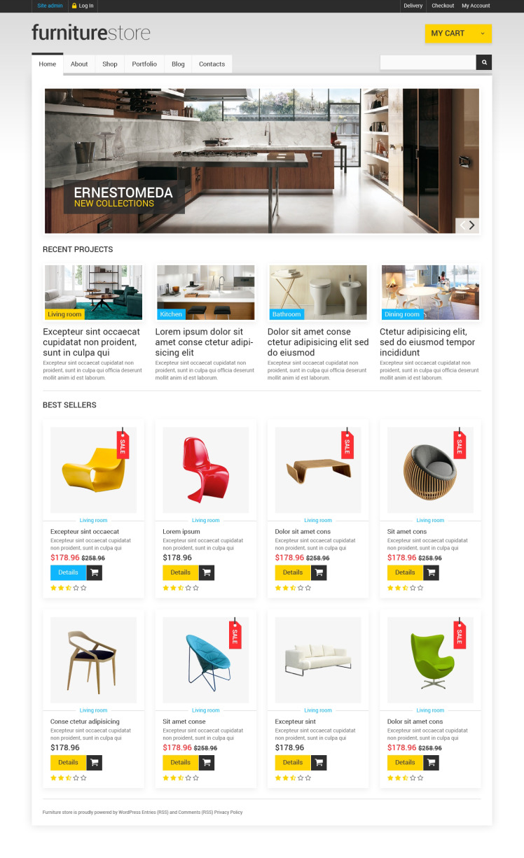 Comfortable Furniture WooCommerce Theme