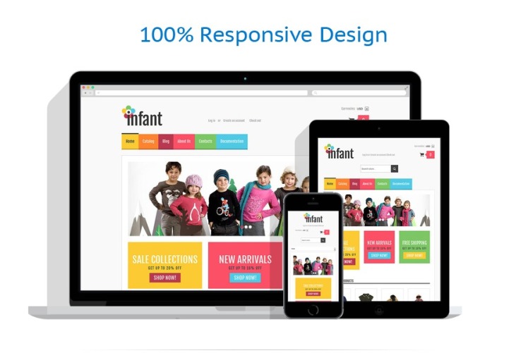 Newborn Responsive Shopify Theme #47702