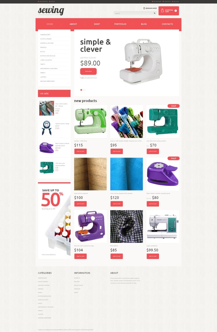 Crafts Responsive WooCommerce Theme