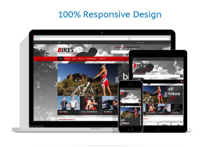 BMX Responsive Shopify Theme #48285