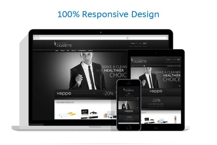 Tobacco Responsive Shopify Theme #48257