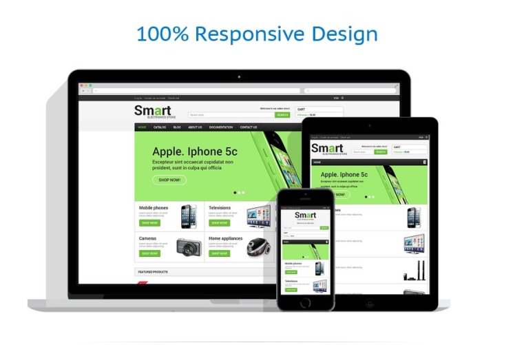 Electronics Store Responsive Shopify Theme #48792