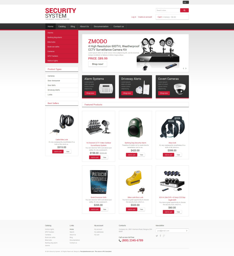Locksmith Responsive Shopify Theme #48761