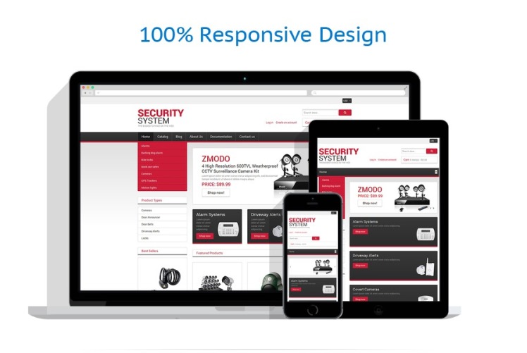 Locksmith Responsive Shopify Theme #48761