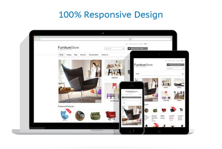 Furniture Responsive Shopify Theme #48825