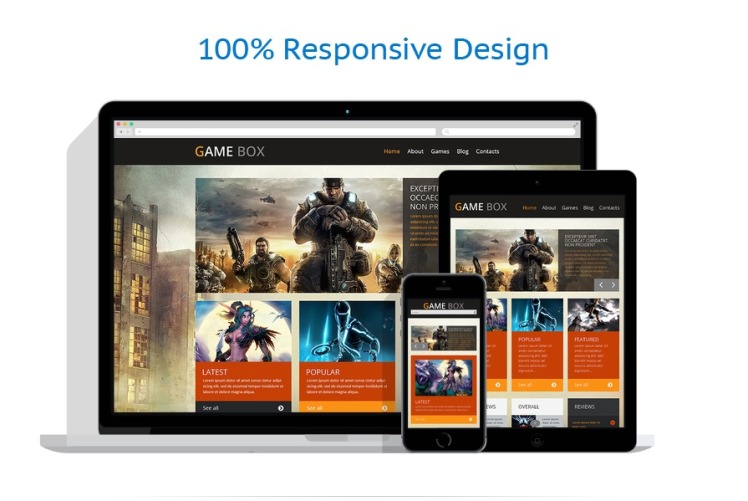 Game Portal WordPress Theme #48834