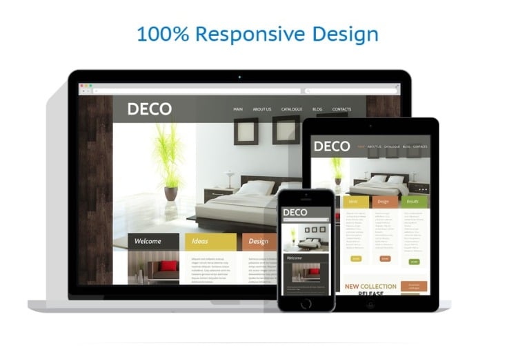 Interior Design Responsive WordPress Theme #48830