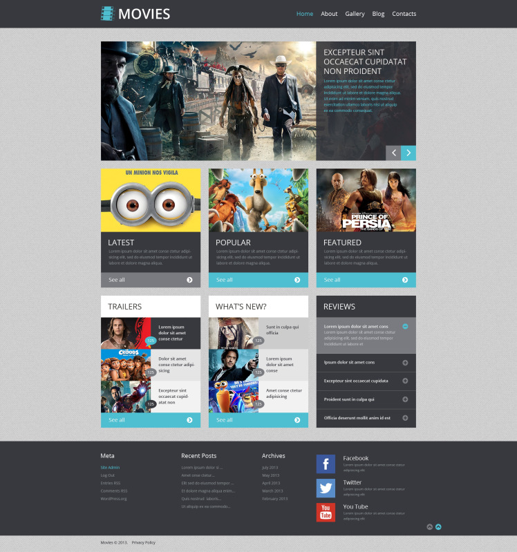 Music Responsive WordPress Theme