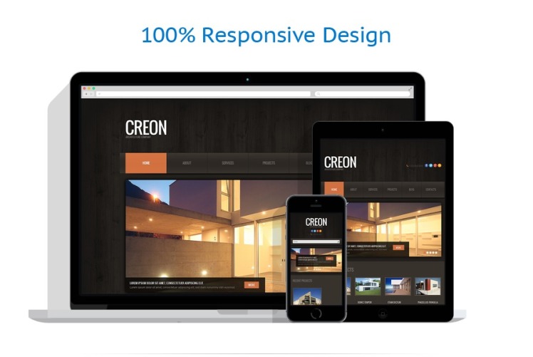Construction Company Responsive WordPress Theme #48928