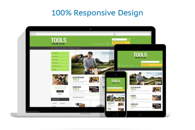 Tools Equipment Responsive Shopify Theme #48983