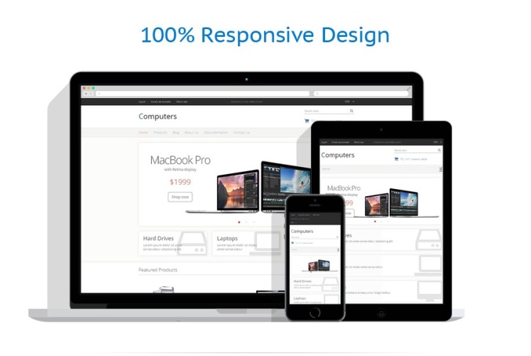Computer Store Responsive Shopify Theme #49047