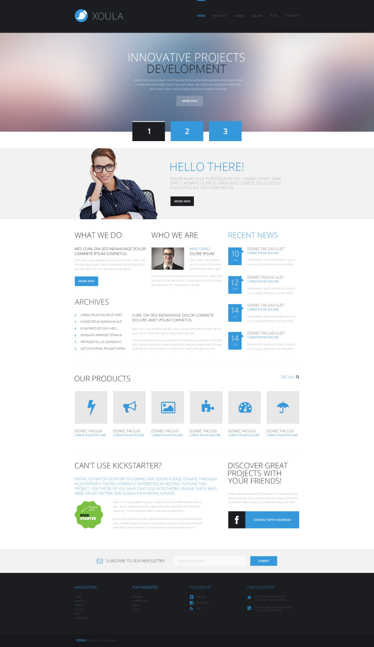 Consulting Responsive WordPress Theme