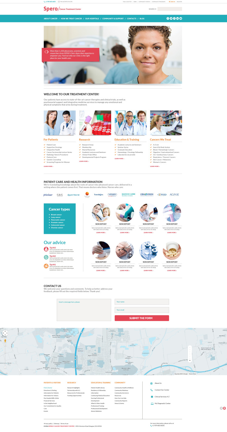 Rehabilitation Responsive WordPress Theme #49405