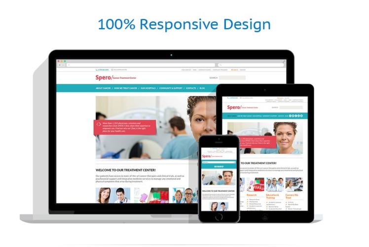 Rehabilitation Responsive WordPress Theme #49405