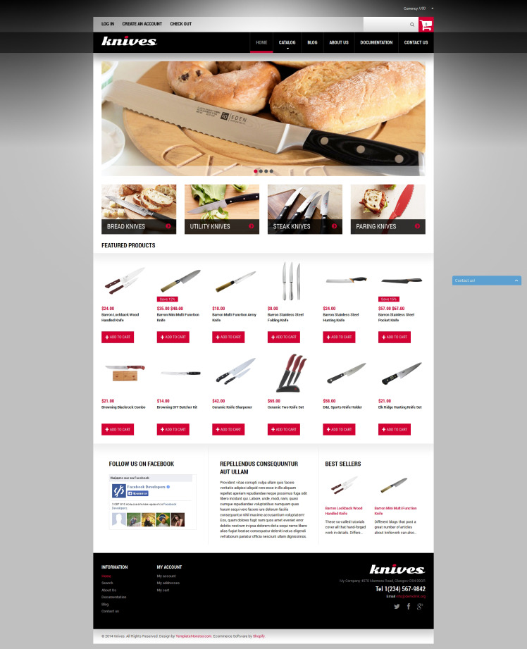 Housewares Responsive Shopify Theme #49595