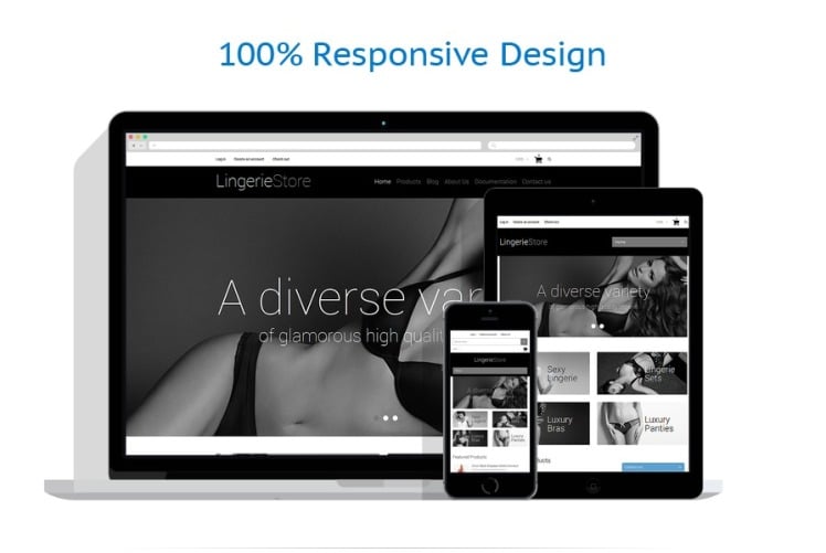 Lingerie Responsive Shopify Theme #49591