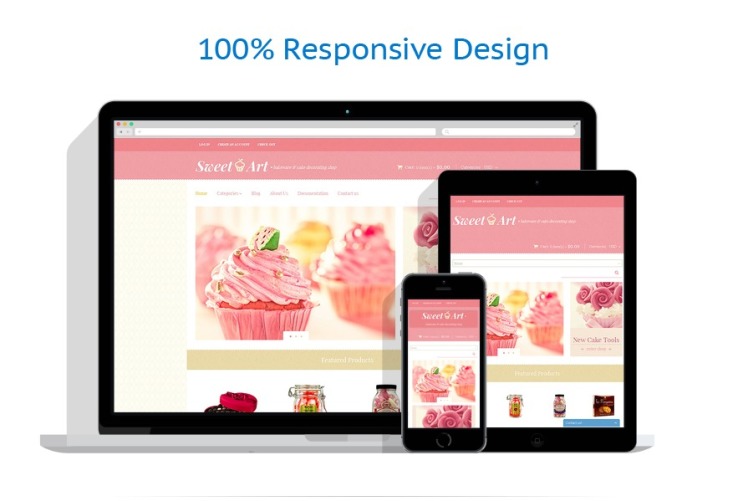 Sweet Shop Responsive Shopify Theme #49652