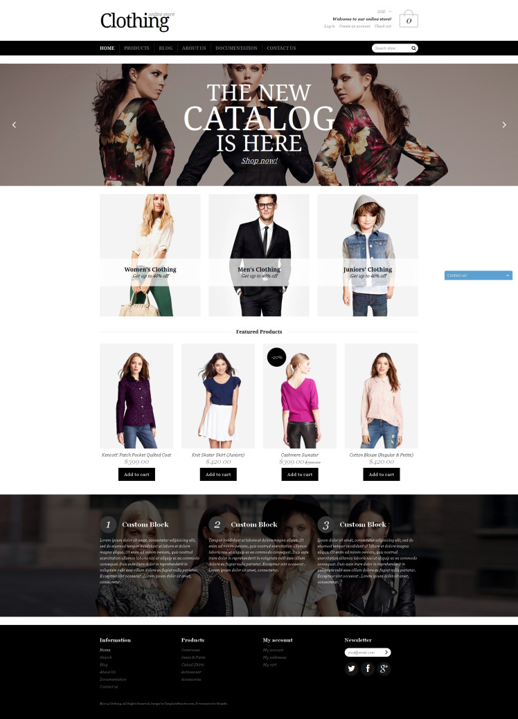 Apparel Responsive Shopify Theme #50623
