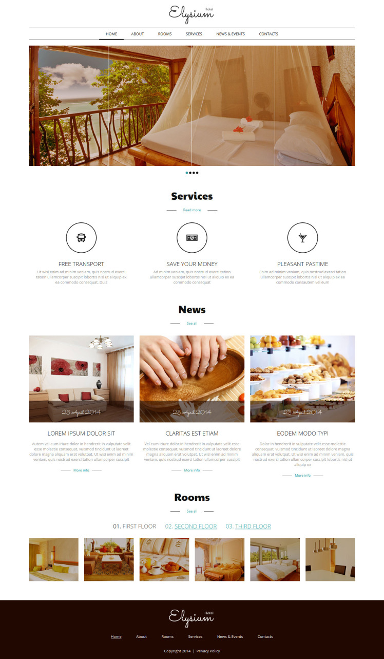 Hotels Motels Joomla Templates