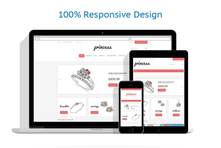 Jewelry Responsive Shopify Theme #50625
