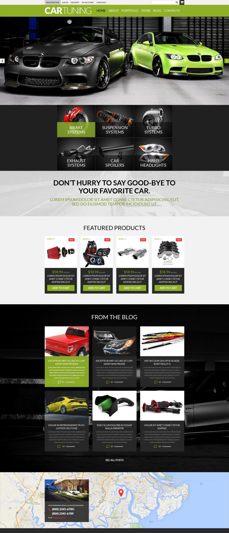 Auto Tuning Workshop WooCommerce Themes