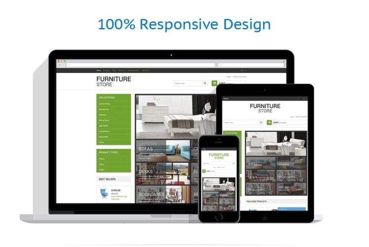 Modern Furniture Shopify Theme #50939