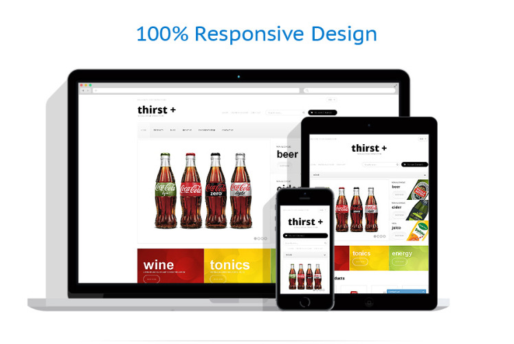 Refreshing Drinks Store Shopify Theme #50967