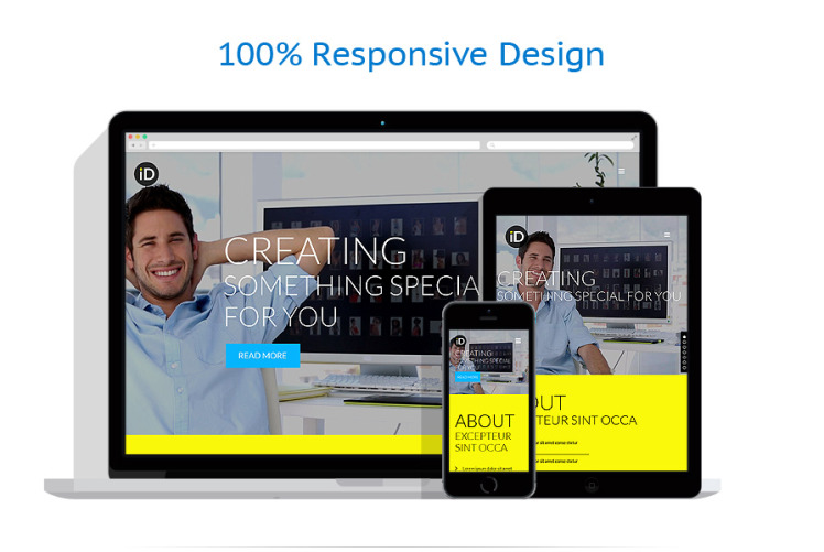 Design Studio Responsive Website Template #51194