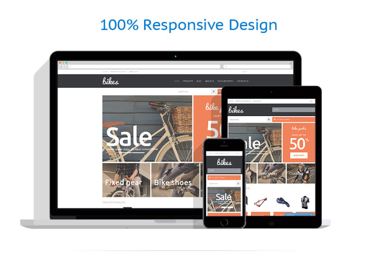 Shopping Bikes Accessories Shopify Theme #51147
