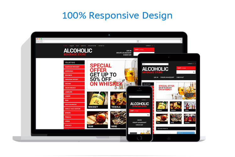 Your Beverage Store Shopify Theme #51100